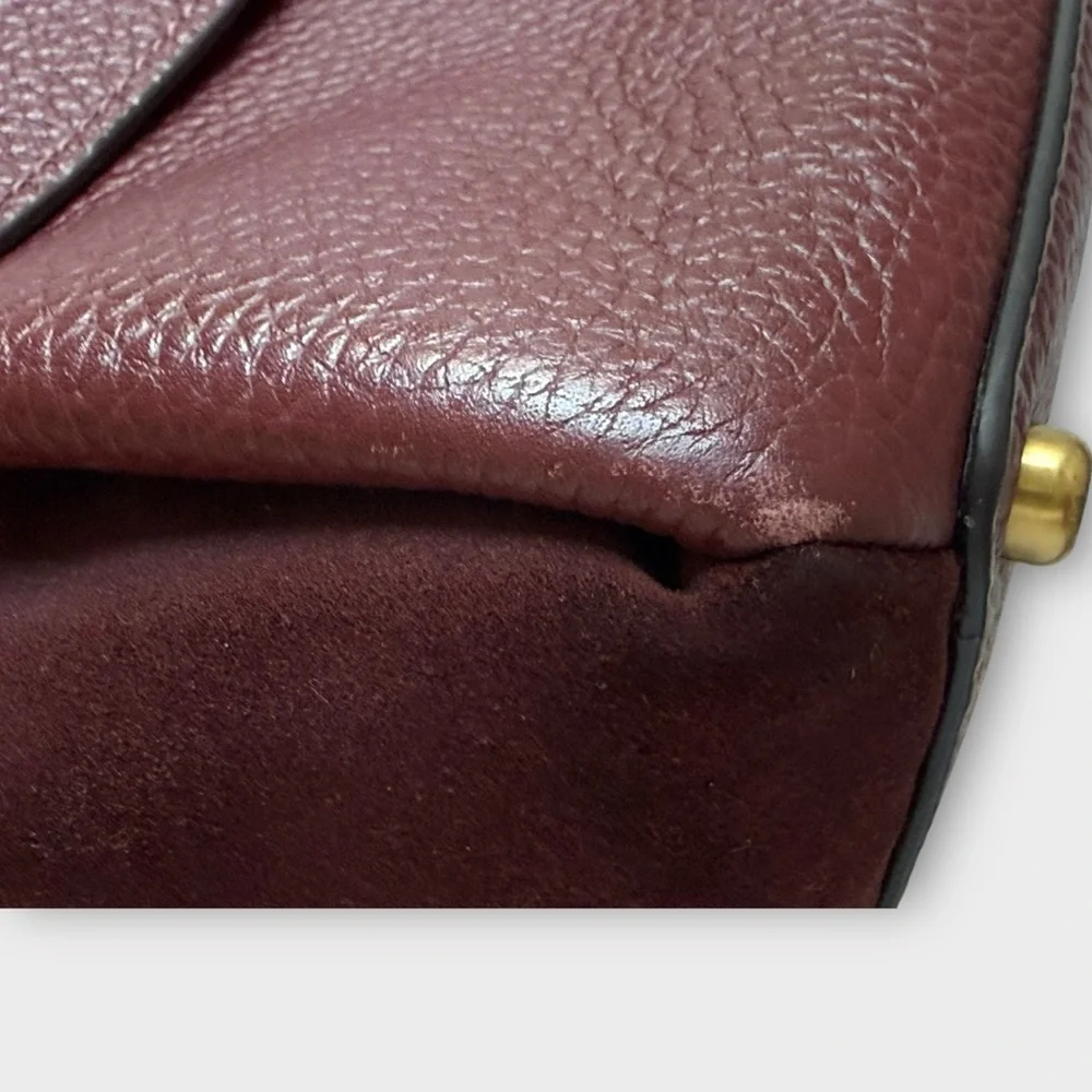 Coach May Shoulder Bag With Snakeskin Detail - Picture 11 of 15